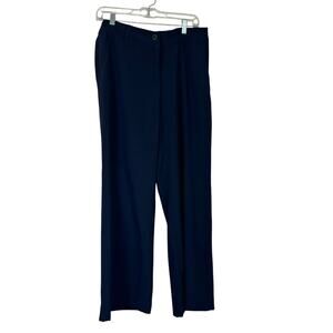 The Lady & the Sailor Navy Blue Wide Leg Lightweight Trousers sz 3=M/L NWOT